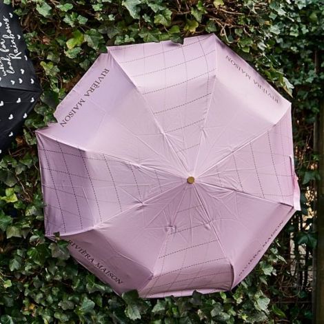 Rivièra Maison Diamond Pattern Umbrella Dusty Pink